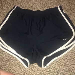 black and white wine s nike shorts